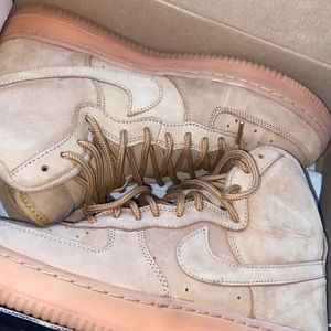 Air Force 1 high top size 7y worn 1 w box